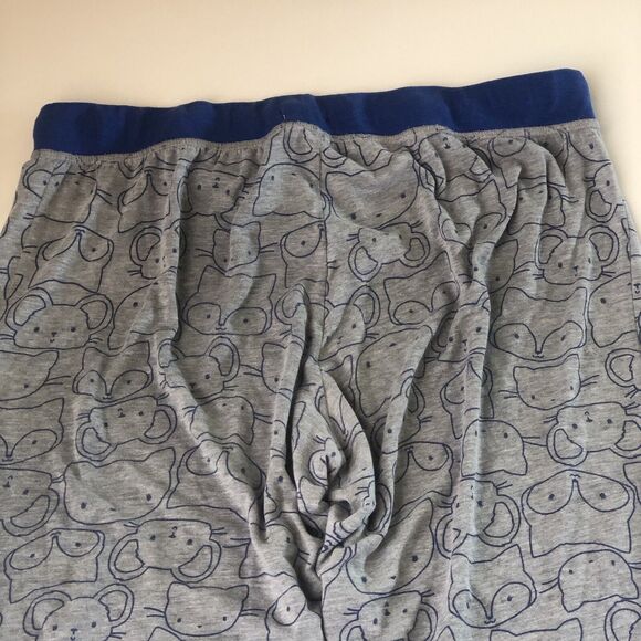 Joe Boxer Women’s Lounge Pants Cat Mice Raccoon Drawstring Waist XL - Picture 12 of 15